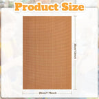 Honeydak Clay Oven Safe Work Mat Non Skid Mat Polymer Clay Bake Tool Oven Liners for DIY Crafts Projects,7.9 x 11.8 Inches(5 Pack)