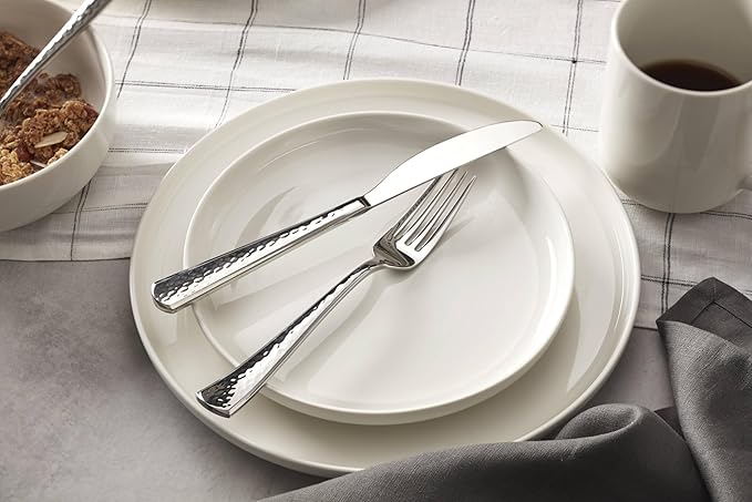 Oneida 895977 Stackables Clear Short & Tall Glasses, Set Of 12