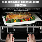 2-Pack Air Fryer Convection Toaster Oven Tray Extractor, Oven Food Scald Resistant Clip & Trays Grills Air Fryer Accessories for Air Fryer, Toaster Oven,Used to Quickly Remove