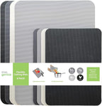Simply Genius Flexible Plastic Cutting Board Set - Color-Coded Cutting Boards for Kitchen - Dishwasher-Safe Mats - Mini Flexible Mats - 8-Pack (4 Large 11.5 x 15 in, 4 Small 8 x 11 in)