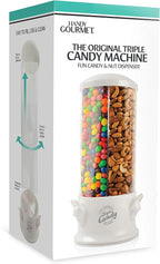 Handy Gourmet Original Triple Candy Machine-Fun Candy & Nut Dispenser-New & Improved (Pearl White), Standard (JB8450PWHI)