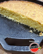 Crisbee Stik® Cast Iron and Carbon Steel Seasoning - Family Made in USA - The Cast Iron Seasoning Oil & Conditioner Preferred by Experts - Maintain a Cleaner Non-Stick Skillet