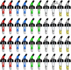 SuproBarware Automatic Measured Bottle Pourer Liquor Bottle Pourer Quick Shot Dispenser 1oz Liquor Pour Spout for Alcohol,Wine,Spirits, Home Bar Kitchen Tools 40 Pack