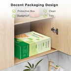Bonsenkitchen 3 Rolls 11" x 16' + 3 Rolls 8" x 16' Vacuum Sealer Bags for Food with a Color Box, Easy to Store, Commercial Grade, BPA Free, Great for Food Storage or Sous Vide, VB22