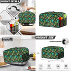 Christmas Tree Stocking Patterns Toaster Blender Slow Cooker Dust Covers Set Food Processor Covers Machine Washable Small Appliance Dust Cover Sets 3PCS