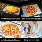 Silicone Baking Mat with Measurement, Non Stick Siliocne Pastrty Mat for Dough Rolling, Making Cookies, Macarons, Bread, Cake and Candy