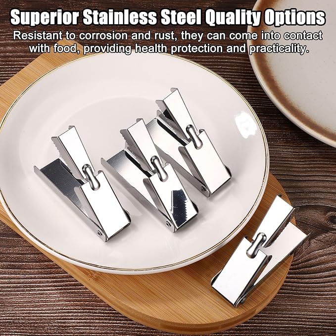 4pcs Crayfish Peeler Tool, Stainless Steel Crawfish Sheller Device Quick Shrimp Tails Remover Tool Practical Gadget Accessories for Kitchen Restaurant Outdoor Events (Silver)
