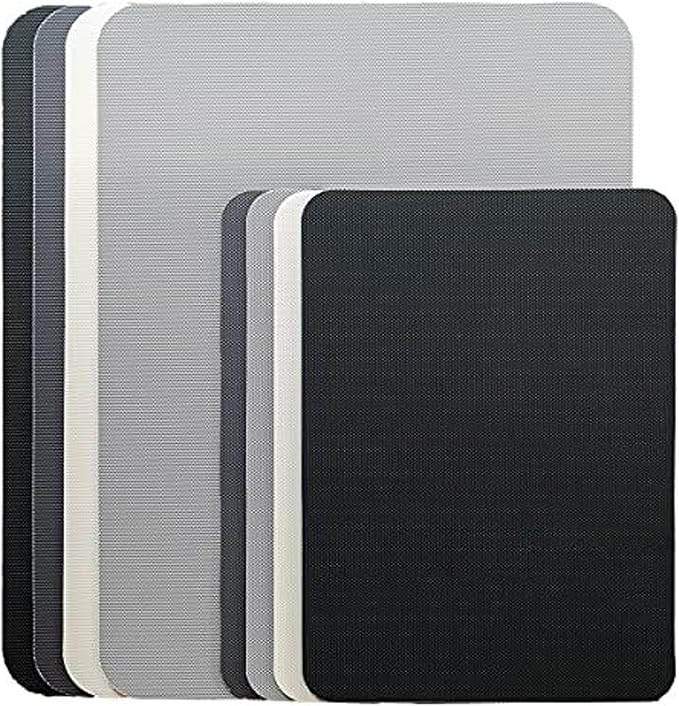 Simply Genius Flexible Plastic Cutting Board Set - Color-Coded Cutting Boards for Kitchen - Dishwasher-Safe Mats - Mini Flexible Mats - 8-Pack (4 Large 11.5 x 15 in, 4 Small 8 x 11 in)