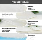 4Pcs Rice Net, 45 x 39 inch Sushi Rice Cooking Net,Non-Stick Rice Cooker Napkin,Reusable Home or Commercial Rice Net,Fine Mesh Steam Cloth