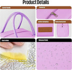 douyadady Lunch Bag Women/Men Lunch Box Women/Men (purple)
