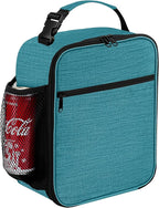 ZM-YOUTOO Lunch Box for Men - Reusable Lunch Bag Men Adult Women- Insulated Small LunchBox (Azure)