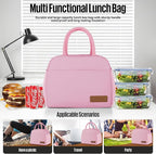 douyadady Lunch Bag Women/Men Lunch Box Women/Men (pink)