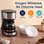 4 Cup Basket Coffee Filters (400, White)