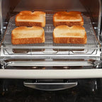Graphite Heating Technology Pop-Up Toaster w/7 Heat Settings, 3 Toasting Functions & Unique Bagel Mode, Olive Green