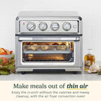 1800 Watt Stainless Steel Air Fryer/Convection Toaster Oven