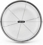 Fine Mesh Strainer for Kitchen, Stainless Steel Colander Bowl for Pasta, Rice, Fruit, Metal Net Baskets with Resting Base - Strain, Drain, Rinse (Diameter 11.02 inch)