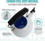 Chantal Tea Kettle, Vintage Series, Enamel on Steel, Whistling (Aqua)