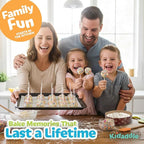Kidaddle DIY Cake Pop Kit for Kids – Birthday Cake | Kid Baking Kit with Premeasured Ingredients, Decorating Supplies | Made in USA | Certified Kosher | Christmas Kids Gift for Girls & Boys