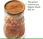 Ball Jar Wooden Storage Lids