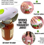 Robotwist Automatic Jar Opener, Deluxe Model with Improved Torque, Robo Twist Kitchen Gadgets for Home, Electric Handsfree Easy Jar Opener – Works on All Jar Sizes, As Seen on TV