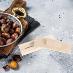 Wooden Chestnut Opener Manual Nut Cutter Quick Chestnut Peeler and Nuts Kitchen Specialty Gadget