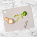 Tovolo Large Flexible Cutting Mats Set of 4 Chopping Boards for Meal Prep Cut Slice Dice Fruits Veggies & Meats, Easy Clean Dishwasher Safe Assorted Small Nylon Cutting Board Mat Set, 15" L X 11" W