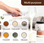 2Pcs Coffee Scoop Funnel 2Tbsp 51mm Espresso Tamper Kit, BPA-Free PCTG Dishwasher Safe, Fits K-Cup Reusable Pods/Espresso Machine, Coffee/Protein/Powder, Upgraded Combo Transparent, 2 Models A&B