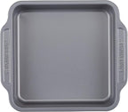 Farberware Nonstick Bakeware Set Includes Cookie Sheets/Baking Cake Muffin and Bread Pan, 8 Piece, Gray