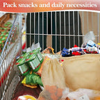 MAQIHAN 6 Pack Reusable Produce Bags Cotton Mesh Produce Bags Mesh Storage Produce Bags Reusable Durable Double Stitched With Drawstring Produce Bag For Vegetables,Fruit & Grocery Shopping (2L,2M,2S)
