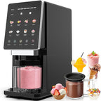 Ice Cream Maker & 10-in-1 Frozen Treat Maker, 20 oz (3 Pints), Mix-In + Re-Spin for Creamy Texture, Gelato, Sorbet, Slushie, Frozen Yogurt & Smoothie Bowls Machine for Homemade, Recipe Guide