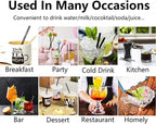 500 Pcs Coffee Stirrer and Holder Set Coffee Stir Sticks Coffee Stirrers 5” Plastic Cocktail Stirrers For Drinks for Mixing Coffee Milk Cocktail Drinks Coffee Home Kitchen Party Supplies (black)