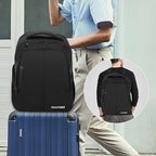 Bartender Bag, Bartender Kit Travel Backpack for Cocktail Shaker Set, Portable Carrying Bag with Compartments for Wine Bottles, for Travel Home Indoor Outdoor Party(Backpack Only)