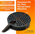 SplashNColor Replacement Drip Tray for Vertuo Next Coffee Machine, Compatible Non-OEM Coffee Maker Accessory – Ideal Coffee & Espresso Machine Parts & Accessories for Nespresso Series