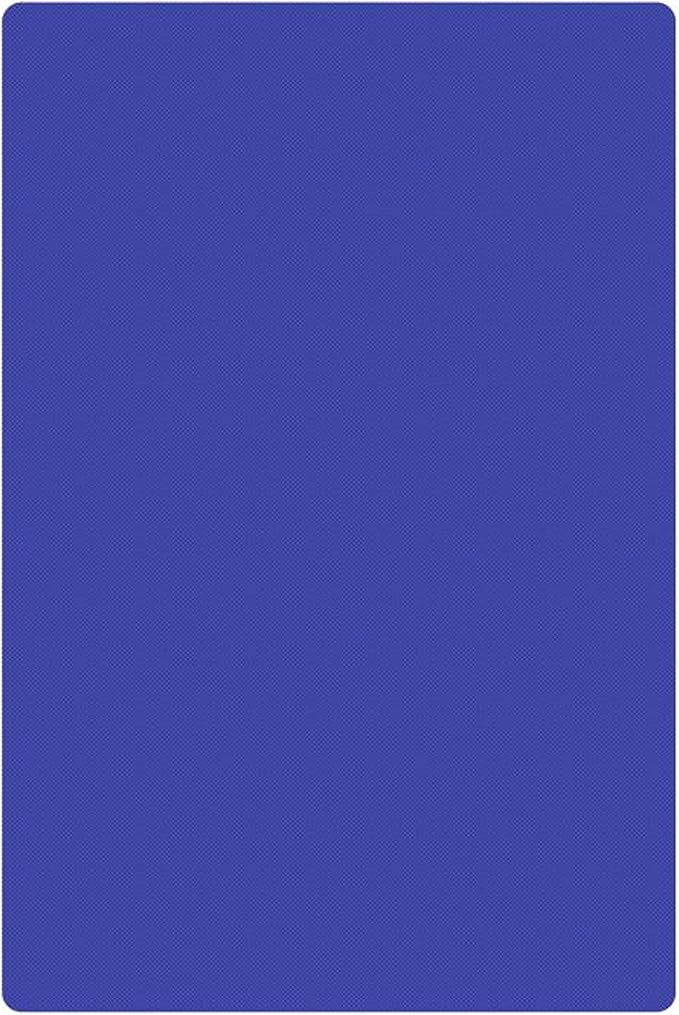 TrueCraftware- 20" X 15" X 1/2” Cutting Board for Kitchen Blue Color Plastic- Color Coded Durable Kitchen Cutting Board Chopping Board Non Slip Cutting Mat for Meat Vegetables Dishwasher Safe