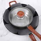 Felt Pot and Pan Protectors for Stacking, 12 Pieces in 3 Sizes, Extra Thick Divider Non-Slip Cookware Dividers Scratch-Resistant Pads for Nonstick Ceramic Glass Metal Pans