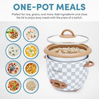 AROMA® 6-Cup (Cooked) One-Touch Pot Style Rice Cooker with CoreCoat™ PFAS-Free Nonstick Ceramic Surface (1.5 Quarts)
