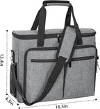 Bartender Kit, 11-Piece Cocktail Shaker Set with Bartender Travel Carrying Bag(Grey)