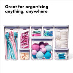 OXO Good Grips 3-PC Small Square Short POP Container Set,(Pack of 2)