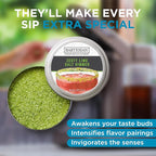 Bartesian Zesty Lime Salt Cocktail Glass Rimmer - Lime Green Cocktails Rimming Garnish for Bar Drink Glasses - Pairs Well With Kamikaze, Jalapeno Lime Shrub, and All Types of Margaritas