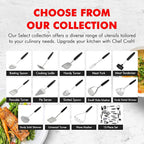 Chef Craft 13 Piece Select Stainless Steel Kitchen Tool Set