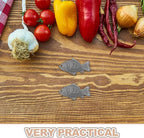 MAGICLULU Cast Iron Fish Cooking Tool 2-Pack Natural Iron Supplement for Vegan Nutrition Athletes Pregnant Women Safe Boost for Cooking Soups and Foods