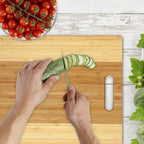 HIC Kitchen Extra-Large Cutting Board, Natural Bamboo, 14 x 10 x 0.75-Inches