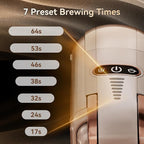 HIBREW H2B 5-in-1 Pod Coffee Maker - Compatible With 4 Coffee Capsule as Well as Espresso Powder, Makes Iced Coffee, Espresso, Cappuccino, Long Black. Hotel Kitchen Coffee Machine