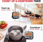TempPro TM01 Kitchen Timers for Cooking with Count Up Countdown Timer, Digital Timer for Kids Students with Touch Backlight, Study Timers for Classroom Teacher Supplies(Previously ThermoPro)