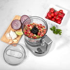 Cuisinart Mini Food Processor & Chopper, Small Stand Mixer for Vegetables, Meats & More, 4 Cup, Electric, Black, RMC-100