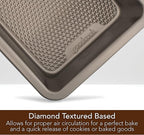 GoodCook Best Ever Nonstick Textured Aluminized Steel Loaf Pan, 9" x 5", Champagne