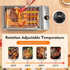 1800W Countertop Electric Griddle Flat Top Grill - Portable Barbecue, Smokeless Indoor, Non-Stick Cooking, Removable Plate BBQ With Temperature Control 110V