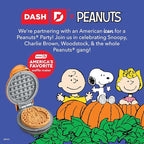 Peanuts x Dash Snoopy Jack-o-Lantern Mini Waffle Maker
