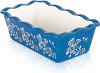 Wisenvoy Loaf Pan Bread Pan Ceramic loaf pans for baking Porcelain Baking Pans Nonstick Bread Pans for Baking