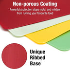 Eparé Extra Thick Flexible Folding Cutting Boards for Kitchen - Set of 4 Hangable & BPA Free Large Chopping & Cutting Mats for Cooking – Non Slip Cutting Sheets for Kitchen
